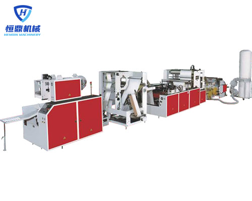 HD-CS1250 Automatic string Draw bag-on-roll Making Machine